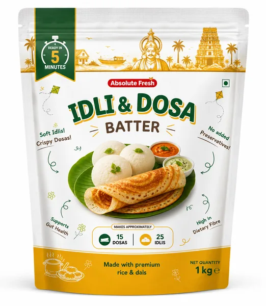 Absolute Fresh Idli & Dosa Batter 1kg